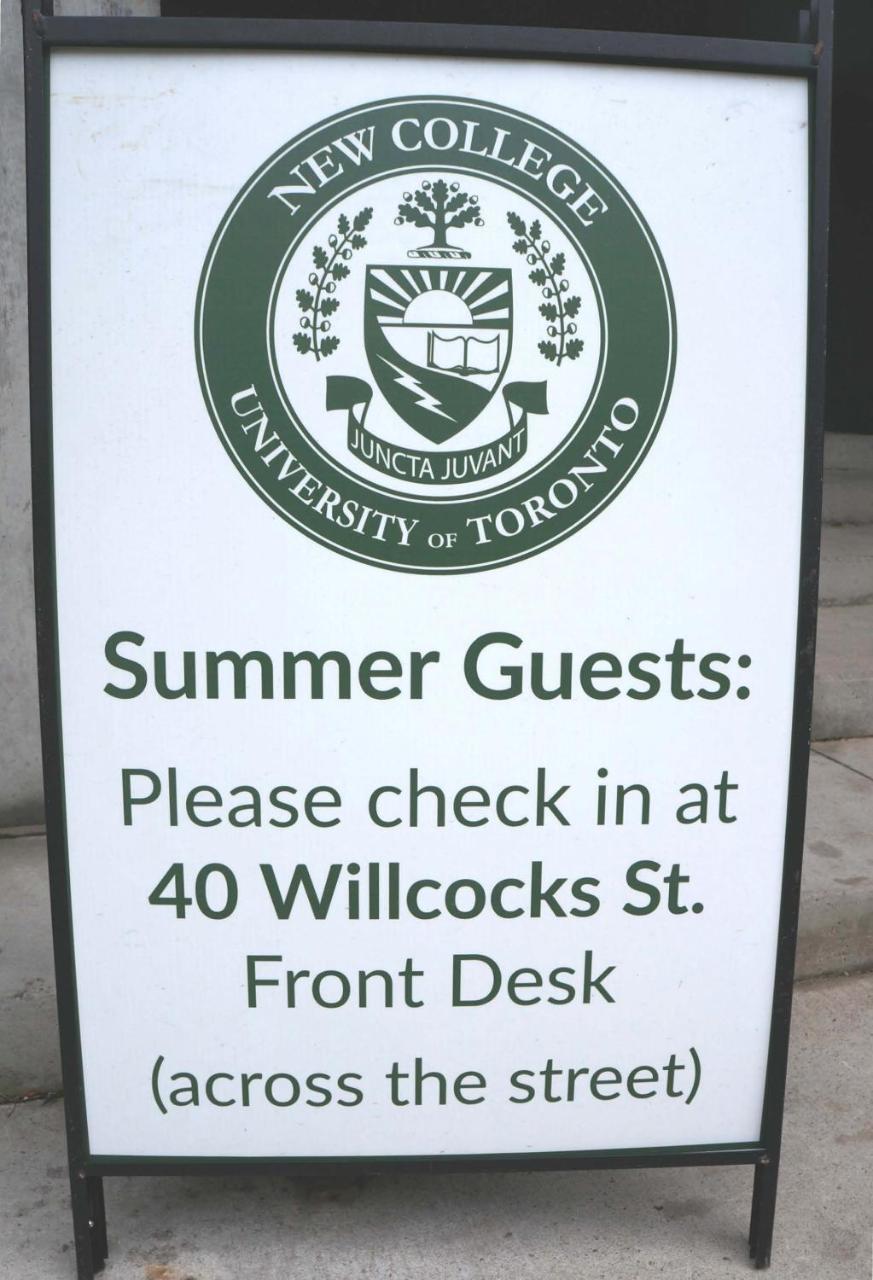 University Of Toronto-New College Residence-45 Willcocks Residence Экстерьер фото
